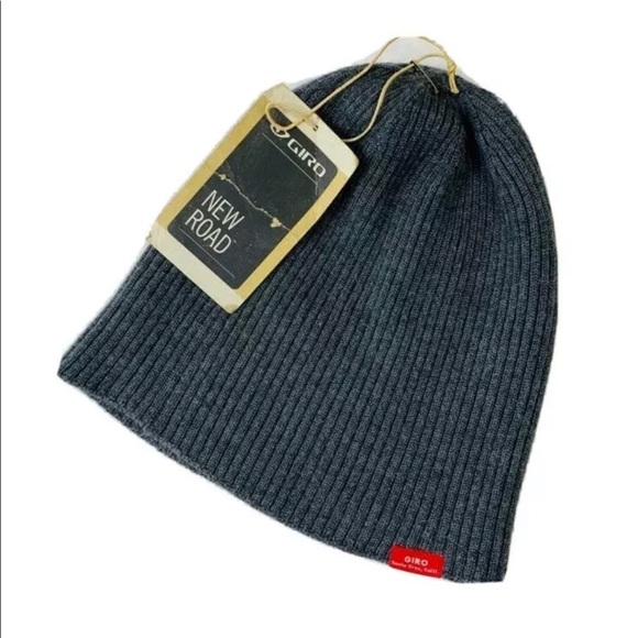 Giro Other - Giro gray men’s beanie ribbed 100% merino wool